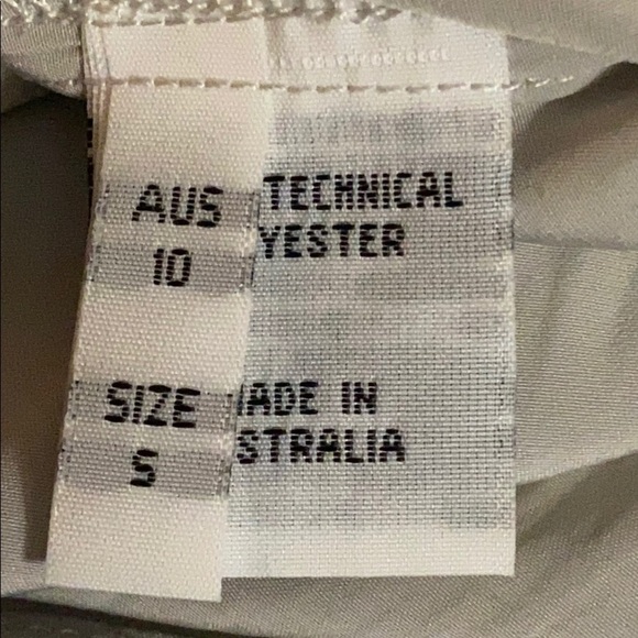 Mela Select Australian Designer Blouse Gray AUS 10 - Picture 7 of 10